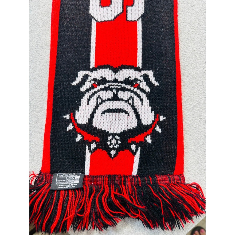 Ruffneck Scarves Stephen F Austin Bulldogs Scarf‎ Mens Womens OS Red Black Knit